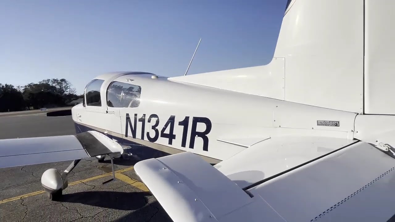 N1341R Video - Grumman American AA-5