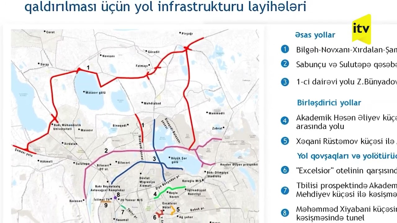 Xırdalan sakinlərinə şad xəbər: yeni yollar açılacaq