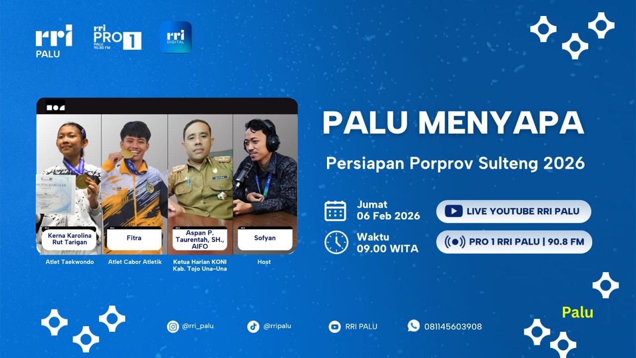 PALU MENYAPA - PERSIAPAN PORPROV SULTENG 2026