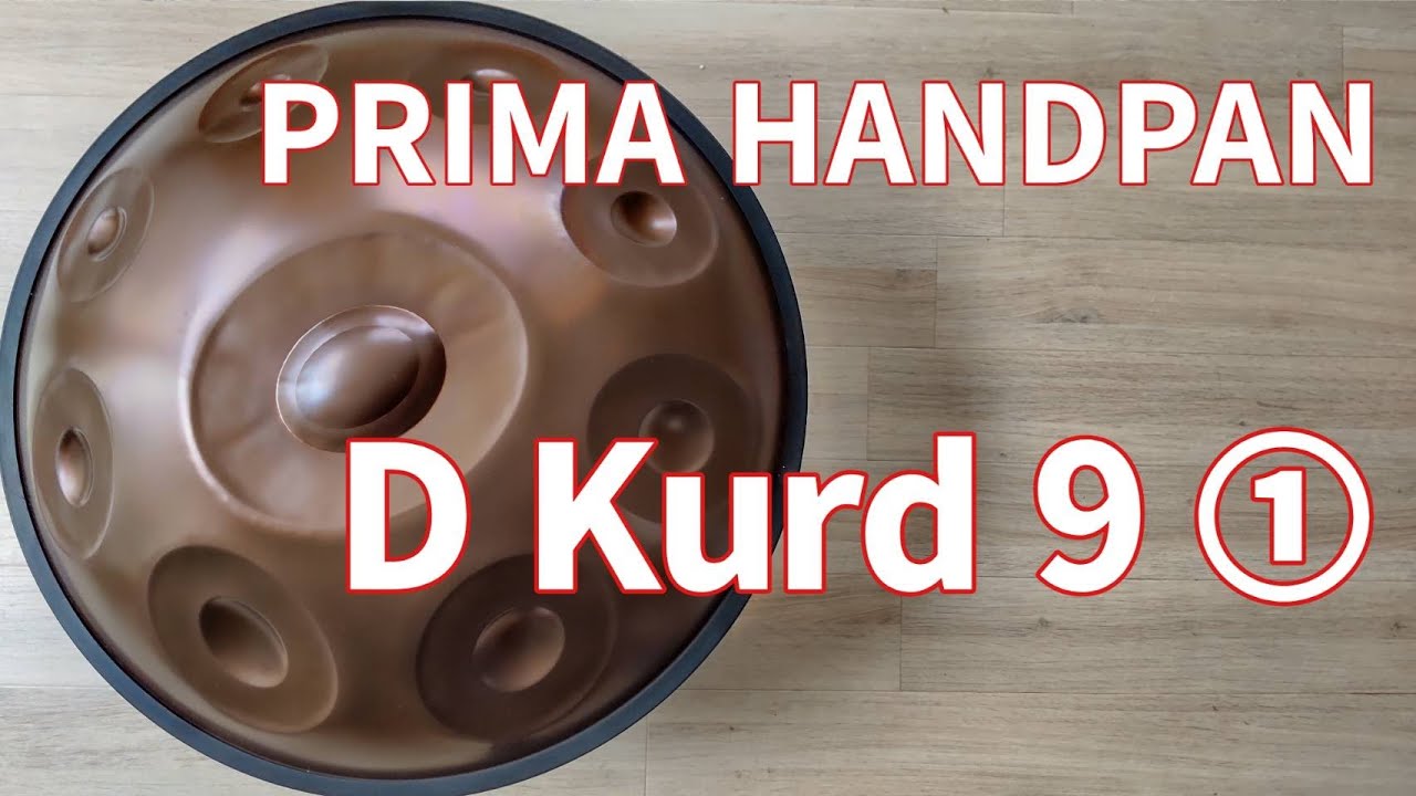【ハンドパン販売】PRIMA HANDPAN / D kurd ①  試奏1