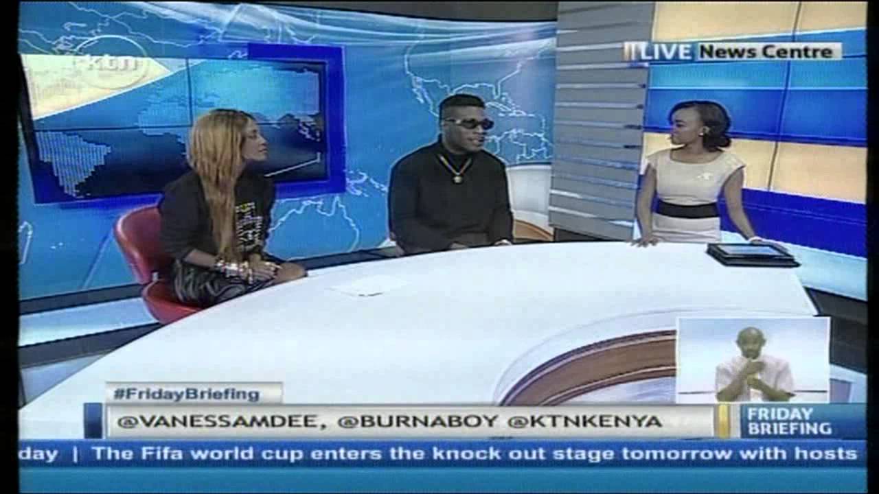 KTN Guest anchors: Africas most sort after artists Burna Boy and Vanessa Mdee
