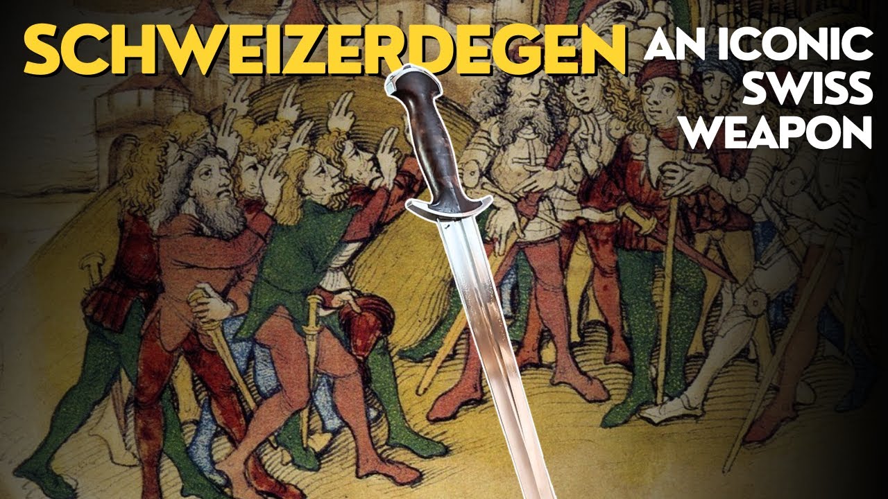 «Швейцердеген», культовый швейцарский средневековый меч — высококачественный клинок от Сирилла Хамма