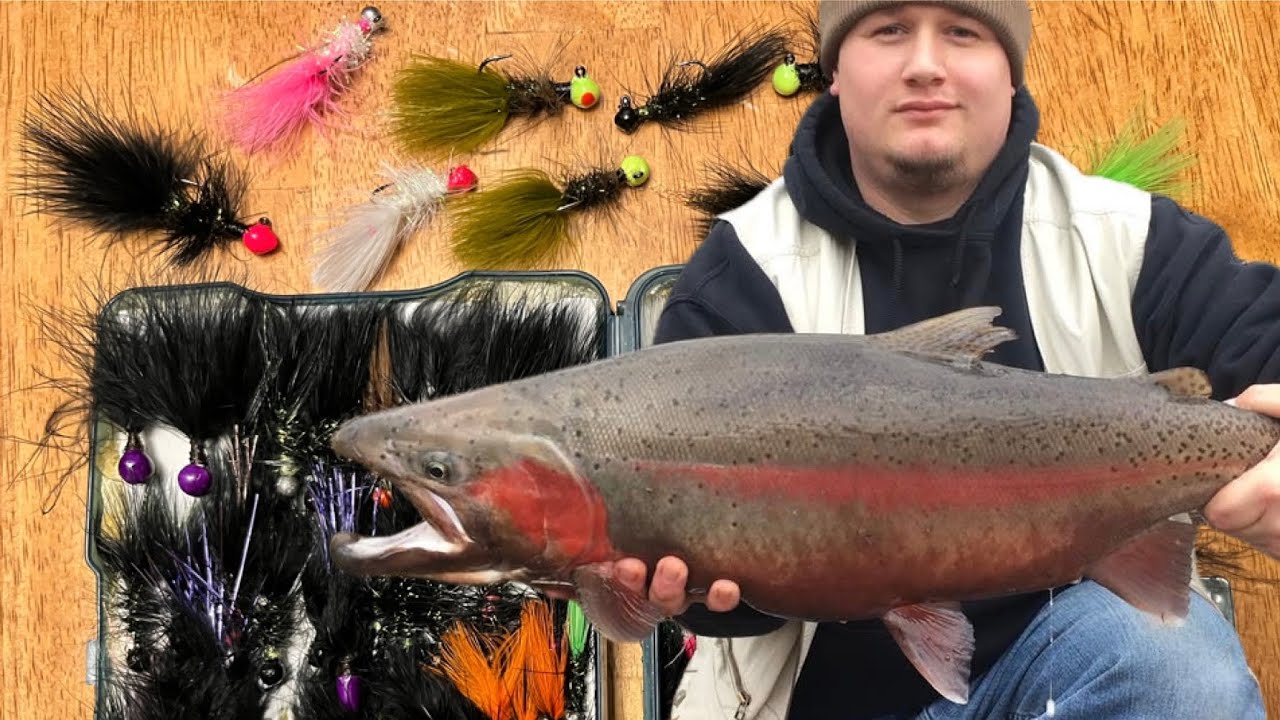 How to Tie Marabou / Bugger Jigs for Steelhead Trout & Salmon!