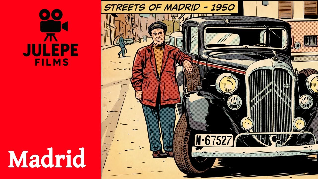 Así se veía MADRID hace 100 años: Fotos Antiguas Animadas con IA