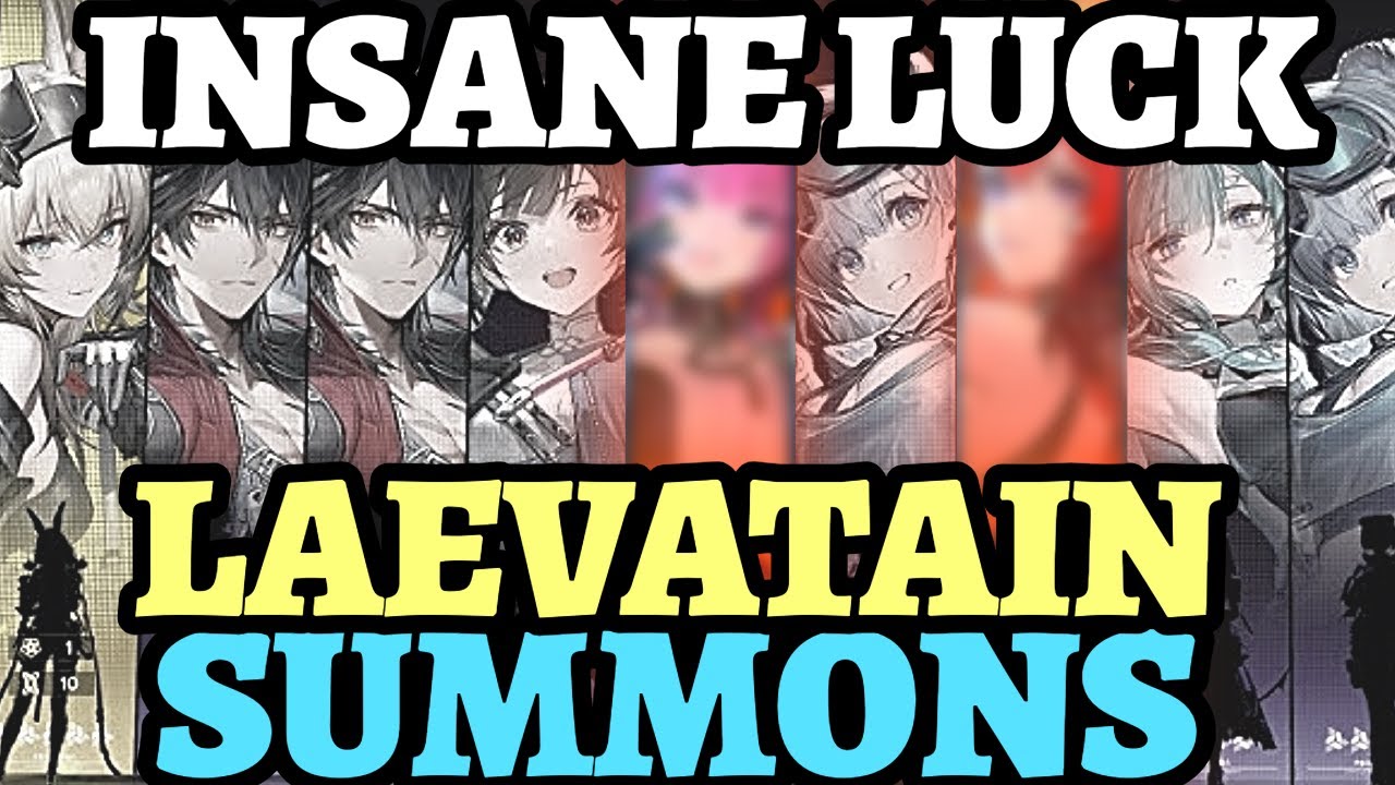 LAEVATAIN SUMMONS THIS GOT TO BE THE BEST F2P ACCOUNT EVER  | ARKNIGHT: ENDFIELD