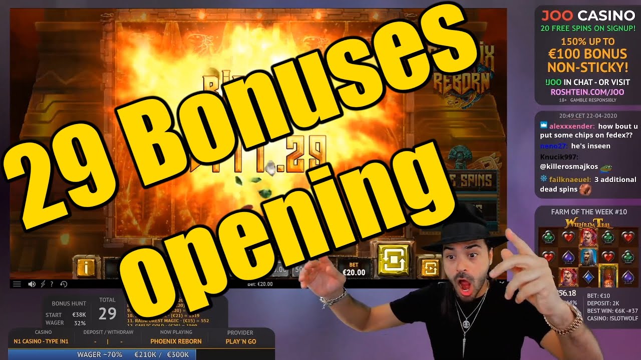 🔥💶Opening after 29 Bonushunt 💶🔥 Roshtein Twitch Streamhighlights 22.04.20
