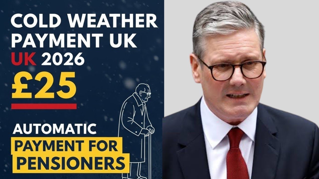 25 Cold Weather Payment Triggered  10 New Postcodes Added  UK Pensioners Update