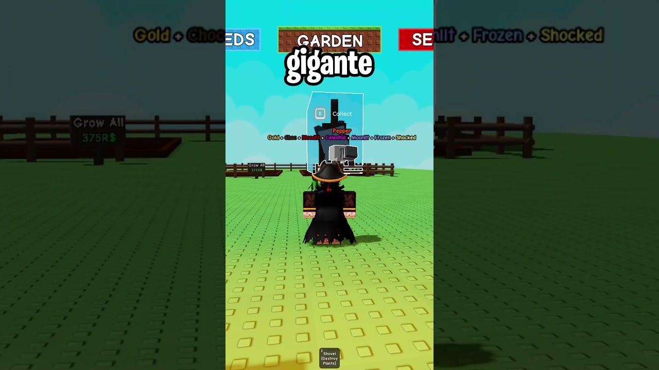 &iexcl;ROBO BILLONES con MAPACHES!  #roblox #robloxshorts #growagarden