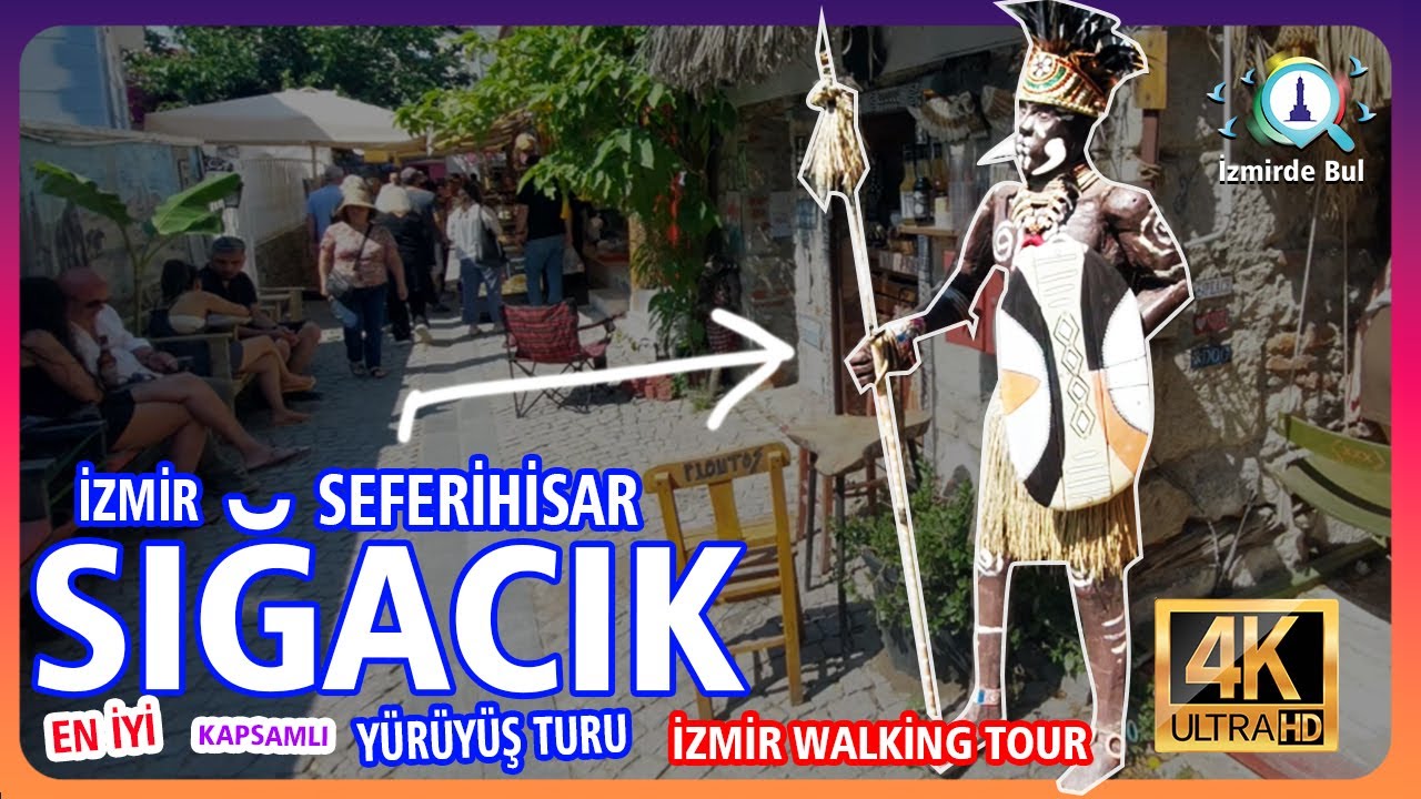 İzmir Sığacık Gezi ve Yürüyüş Turu - Haziran 2025 - 4K