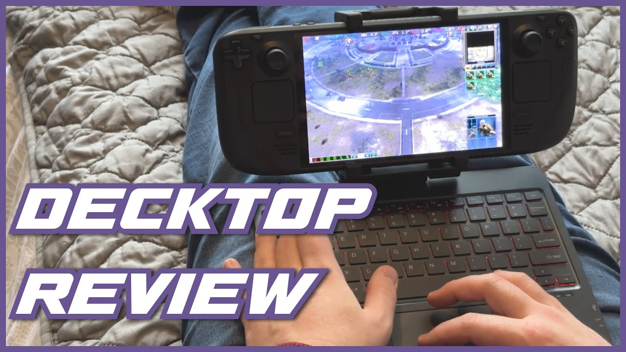 Decktop &mdash; лучший аксессуар для клавиатуры Steam Deck &mdash; обзор