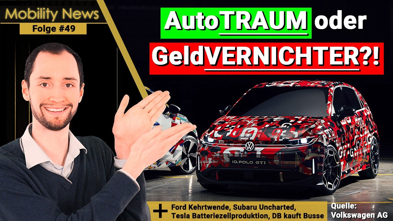 Mobility News: Volkswagen ID.POLO (GTI) - Gewinnt VW damit die Masse zurück? Mit 25.000€ spannend!