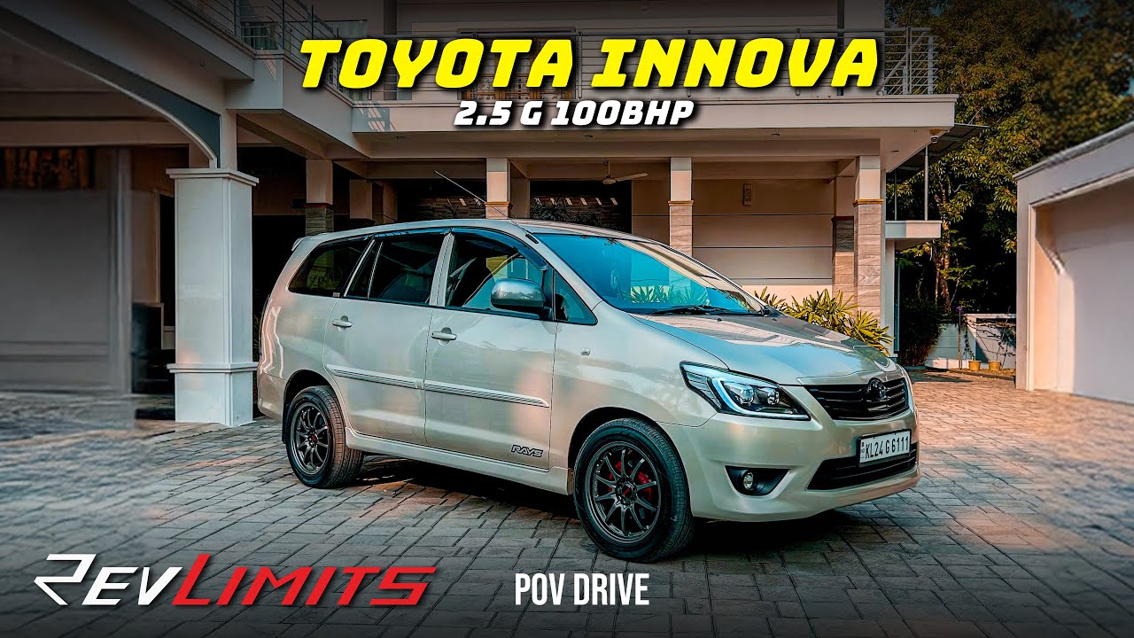 2013 Toyota Innova G (2.5L Diesel 100 BHP) | POV Drive #262 | 4K | RevLimits |