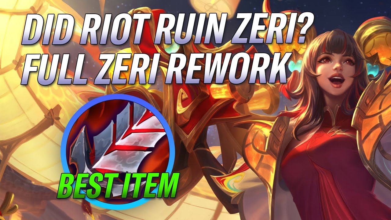 DID RIOT RUIN ZERI? ZERI REWORK! ZERI WILD RIFT GAMEPLAY 3 GAMES!