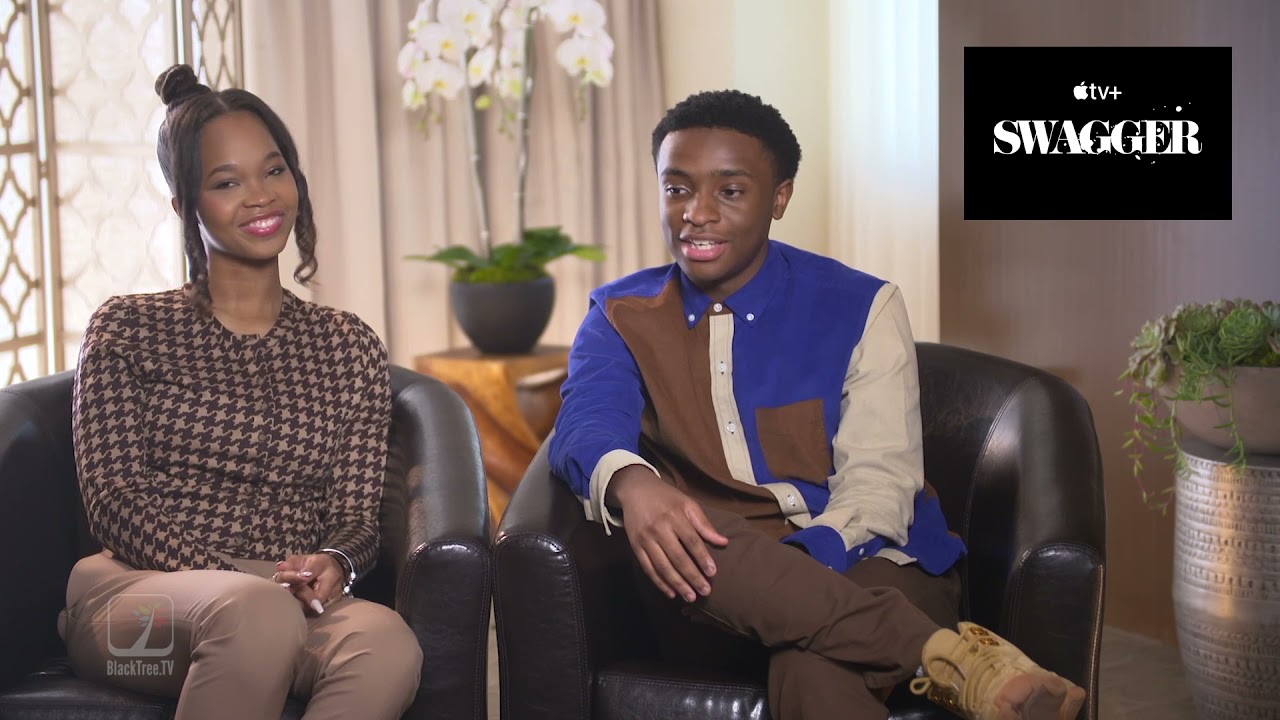 Swagger Interview with Caleel Harris and Quvenzhané Wallis on tv+
