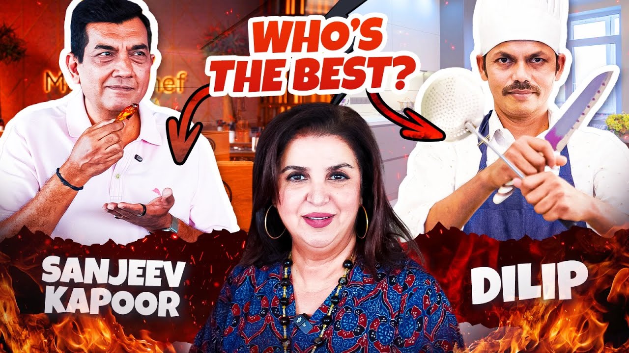Sanjeev Kapoor V/S Dilip | Farah‘s Favorite Kaun? | @FarahKhanK