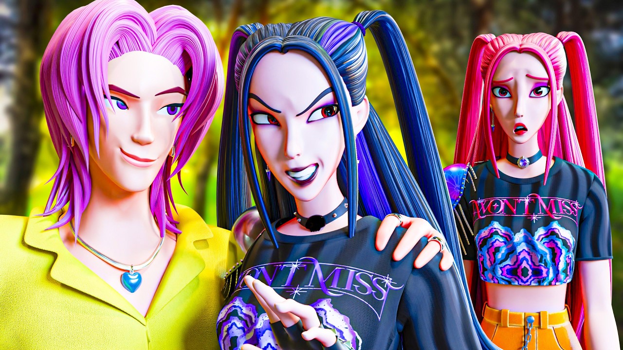 MIRA HA UNA SORELLA GEMELLA?! KPop Demon Hunters Animazione