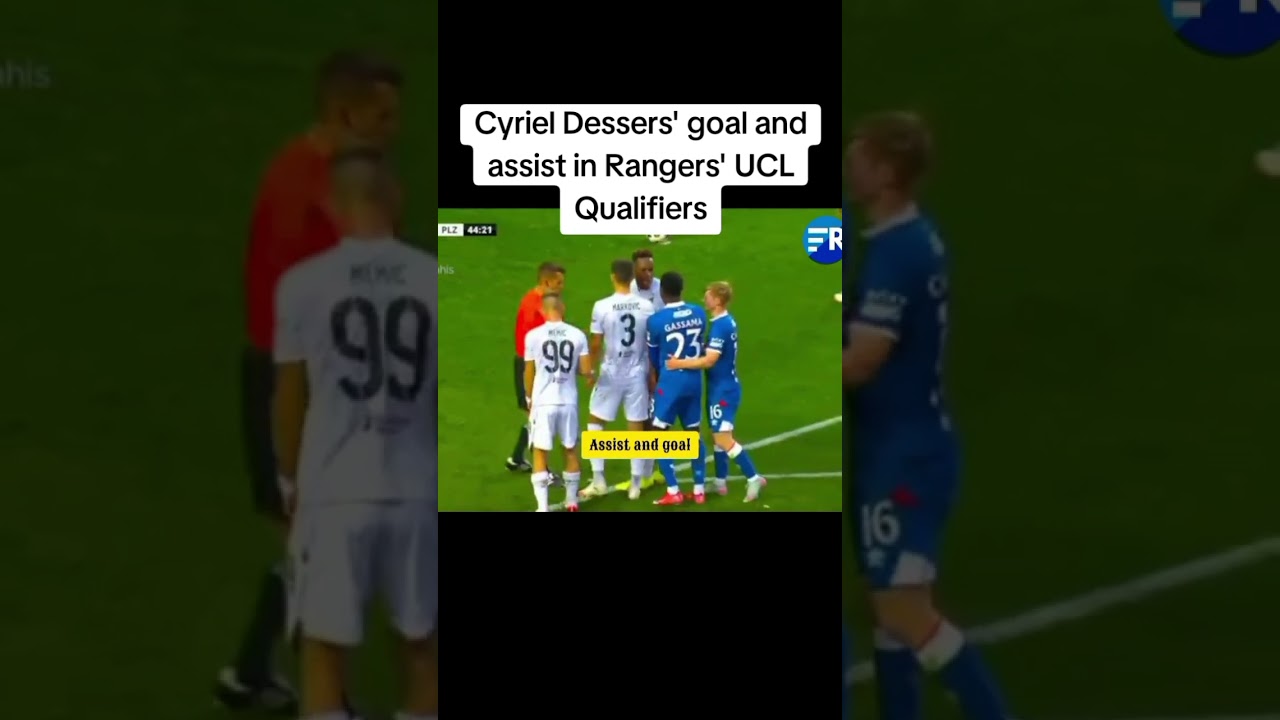 Cyriel Dessers fires goal and assist
