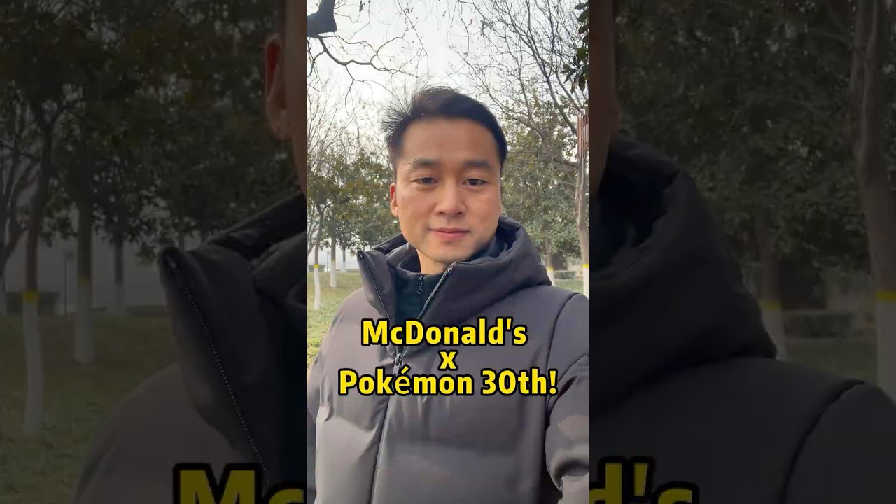 McDonald’s x Pokémon 30th! 2026 Card Collab 🟡🍟 