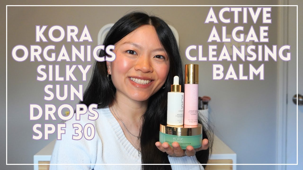 Обзор очищающего бальзама с активными водорослями от @KORAOrganics | Новинки KORA 2024 года