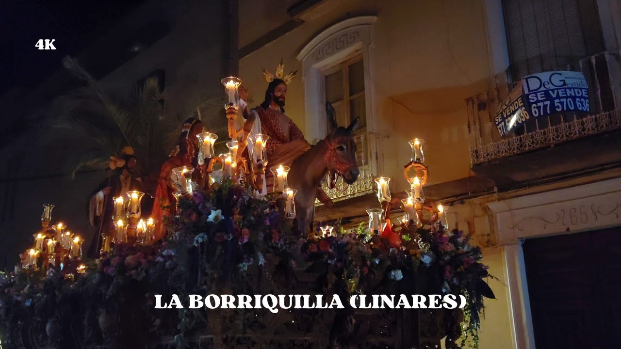 [4K] EXTRAORDINARIA DEL DIVINO MAESTRO DE LINARES 2025 |LA BORRIQUILLA| - Jaime Silvestre