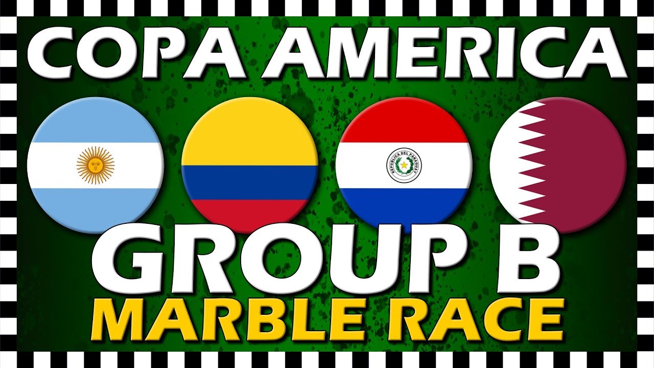Copa America 2019 Group B - Marble Race - Algodoo