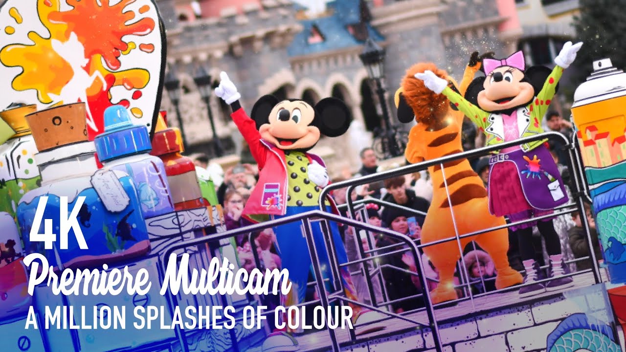 SHOW : A Million Splashes of Colour | Soft Opening Premiere Multicam | Disneyland Paris 2024