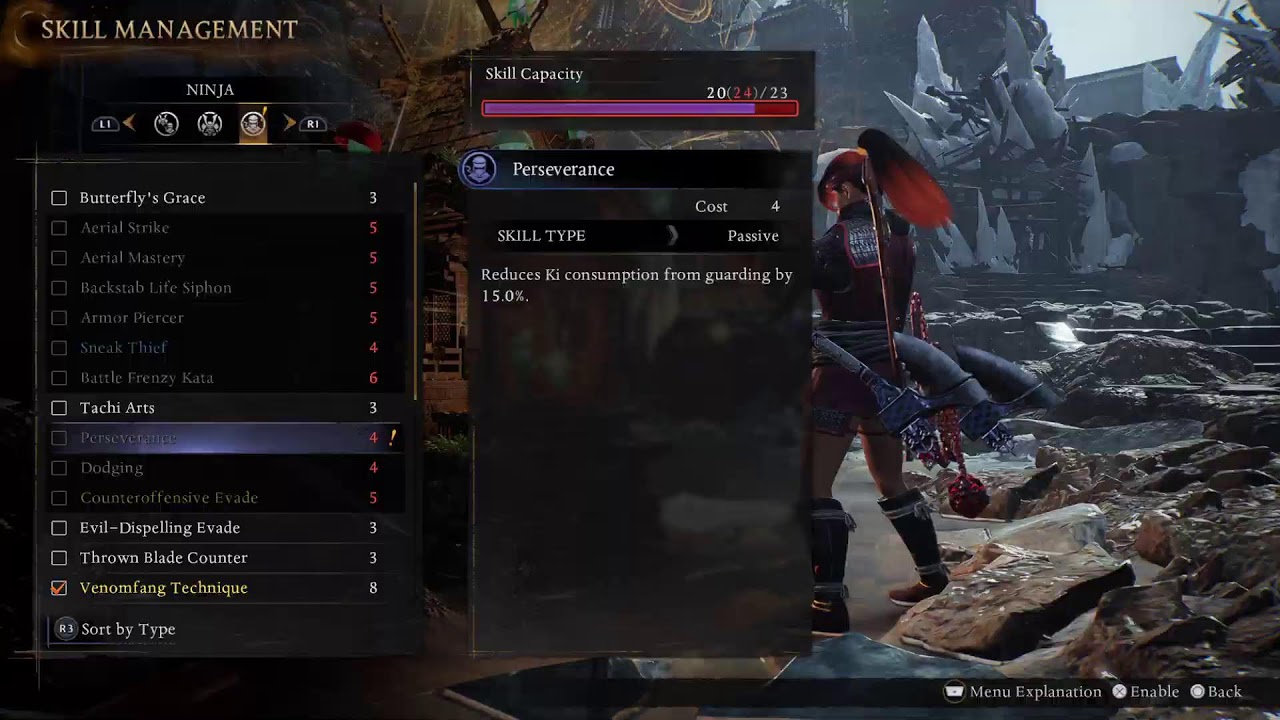 Showing Nioh 3 to my wifey part 10