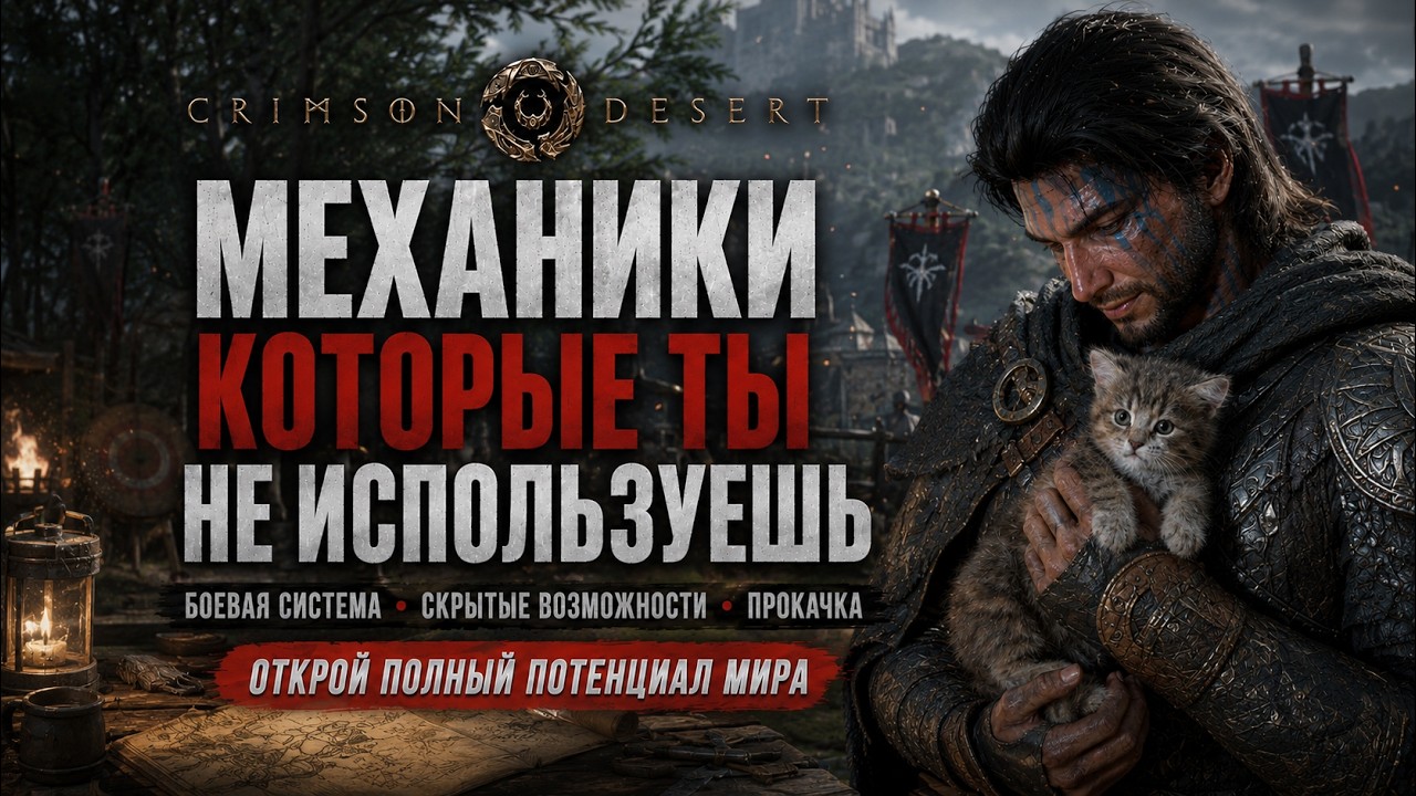 Crimson Desert скрывает эти механики от игроков..Зачем!?