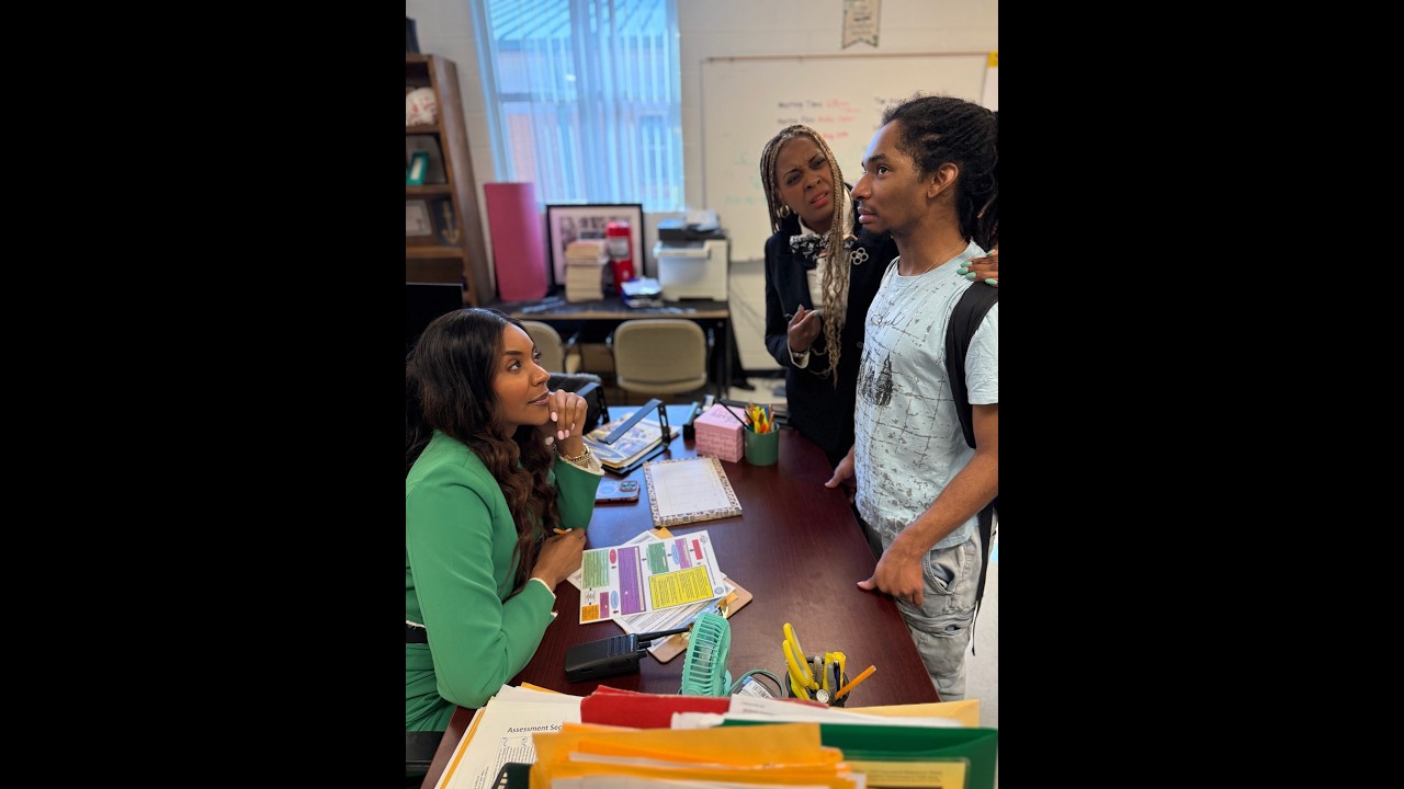 A parent PRESSES Principal Johnson for putting her son on detention goes wrong