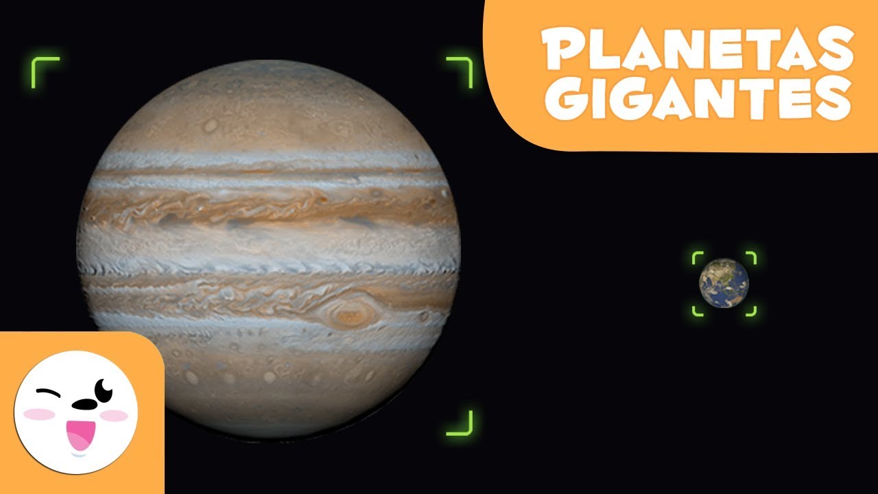 PLANETAS GIGANTES | Sistema Solar para ni&ntilde;os