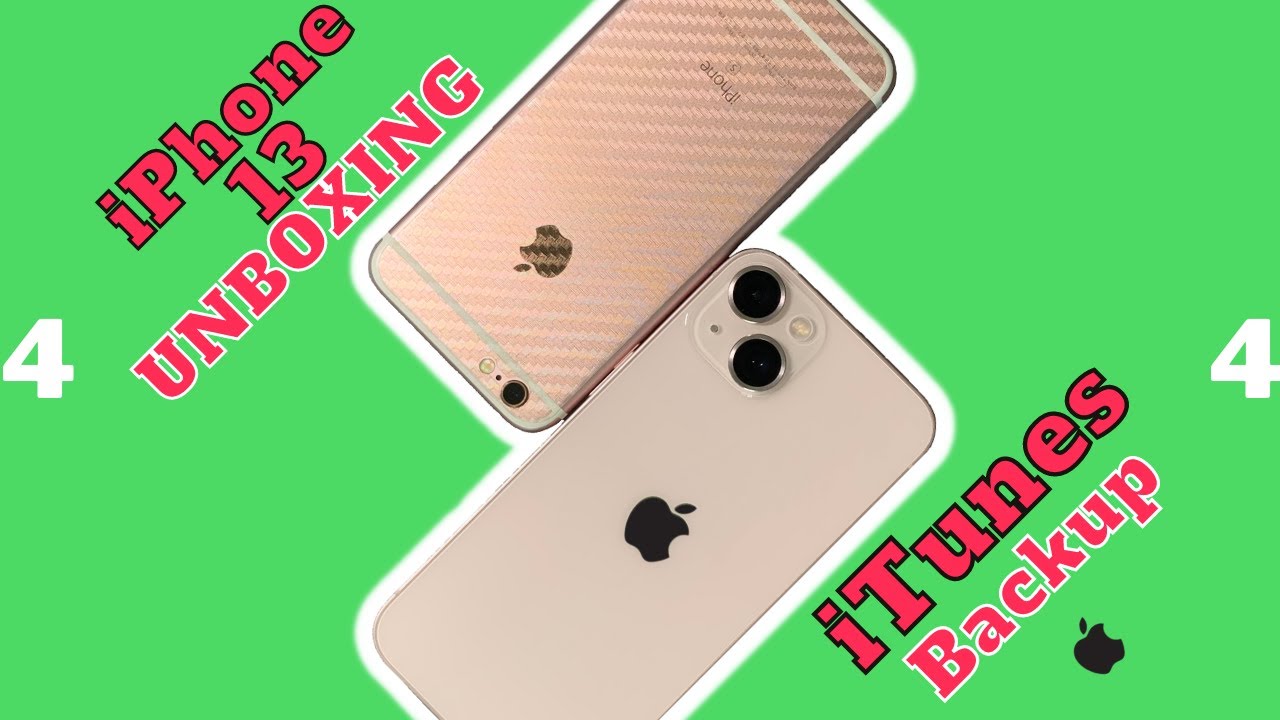 iPhone 13 開箱  &  iTunes換機備份教學 │ EP.004 │【myt】