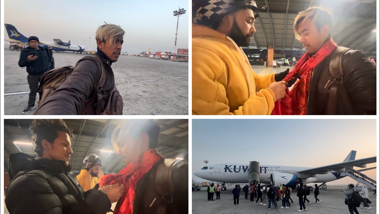 Nepal to Kuwait Vlog | Bye Bye Nepal | 9th Vlog.