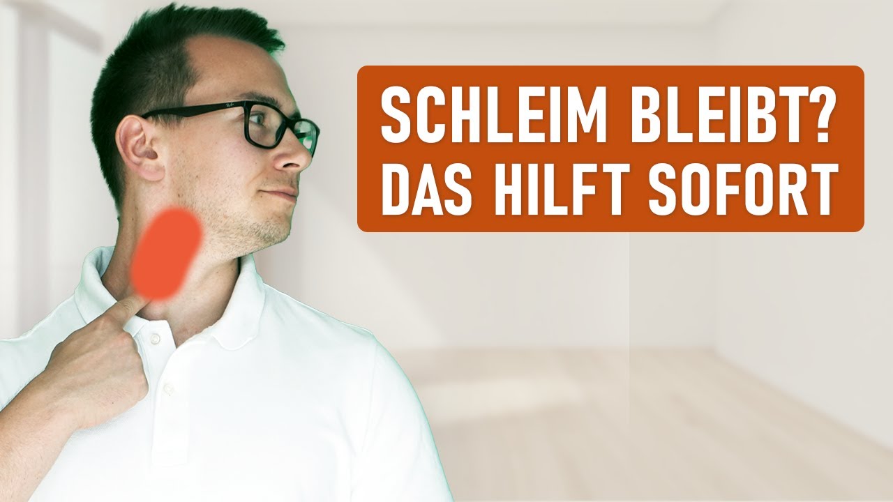 Nach der Grippe immer noch Schleim in der Lunge 🤒