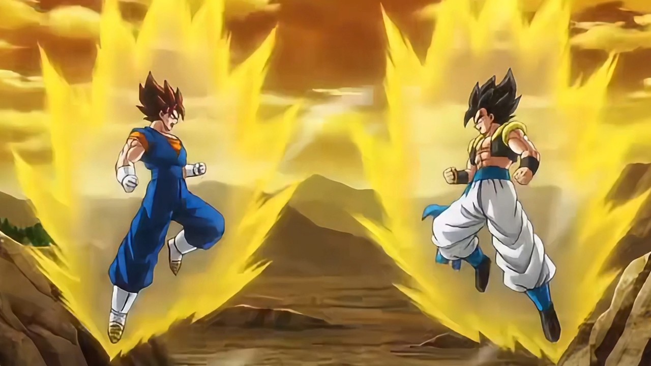 Dragon Ball Super Super Saiyan Blue Gogeta Vs Vegito Blue Alternate Ending!