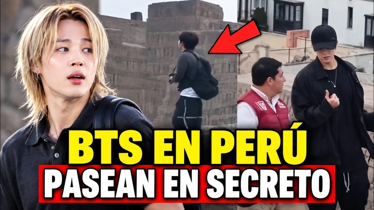 BTS EN PER&Uacute;: RECORREN LIMA EN SECRETO Y LLEGAN MILES AL HOTEL