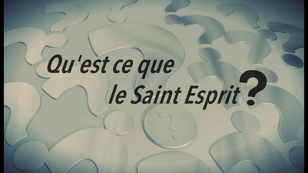 Qu'est ce que le Saint Esprit? - Vos questions en bref