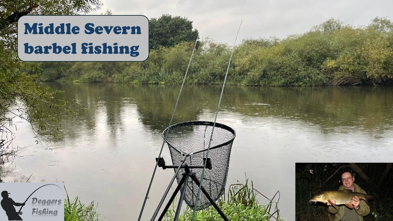Middle Severn barbel fishing Sept 2023