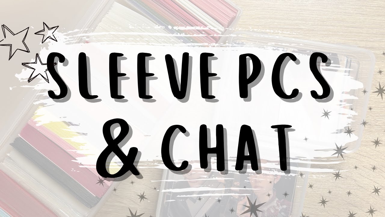 ✻ interlude ✻  sleeving photocards & chat 3
