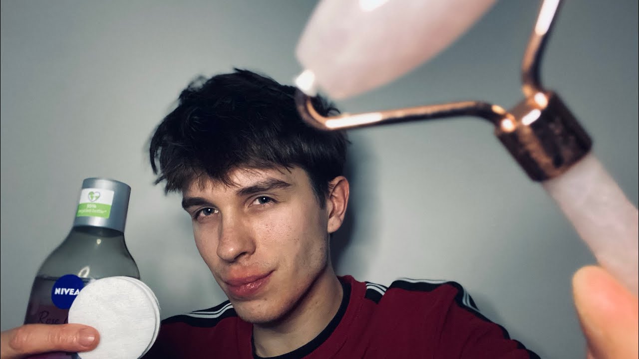 [ASMR] British Guy Does Your Skincare Routine 🧼 (relaxing)