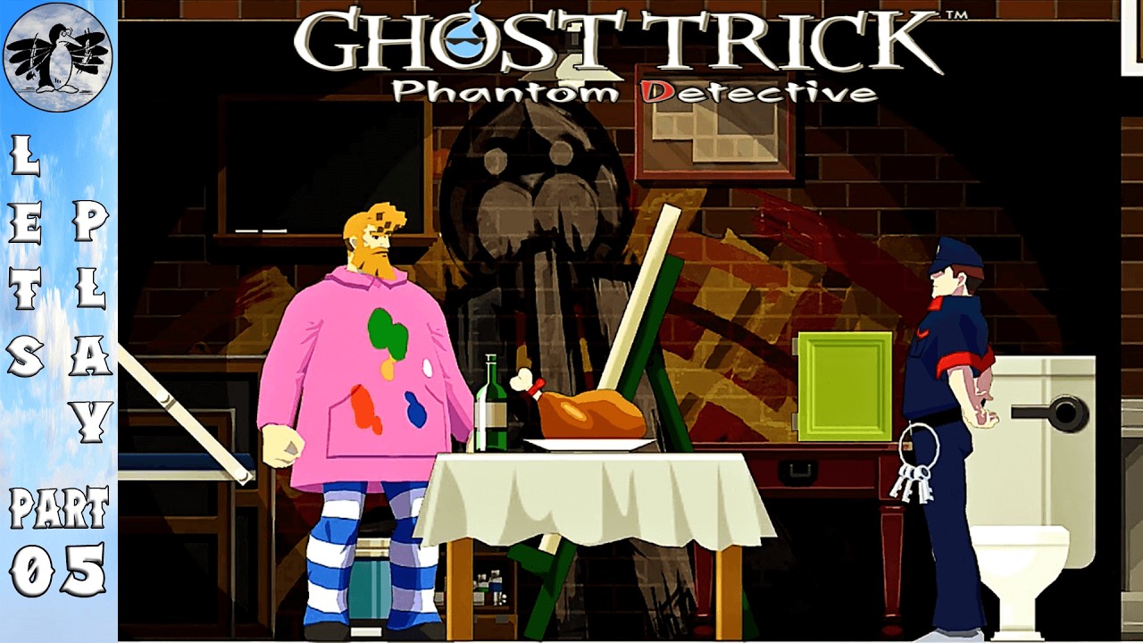 Let's Play Ghost Trick Part 5 [PS5] Prisoner D99 (Blind)