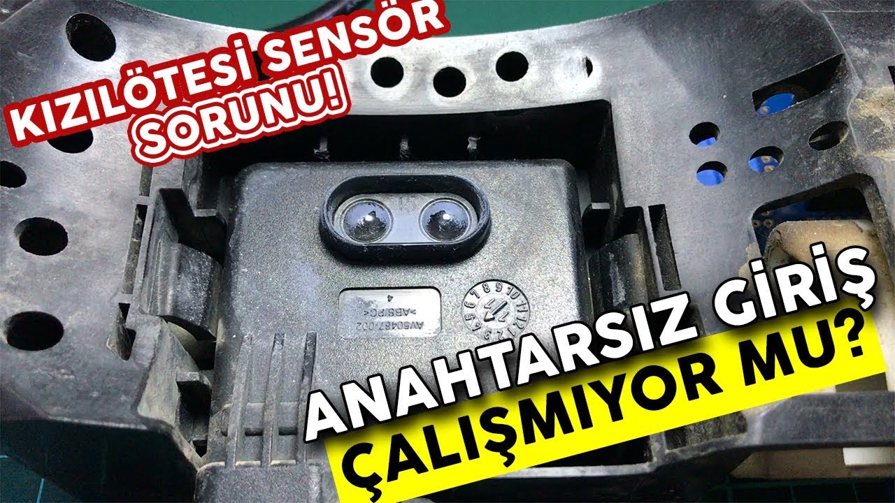 Renault Anahtarsız Giriş Sistemi Kızılötesi Sensör Problemi ve Çözümü!