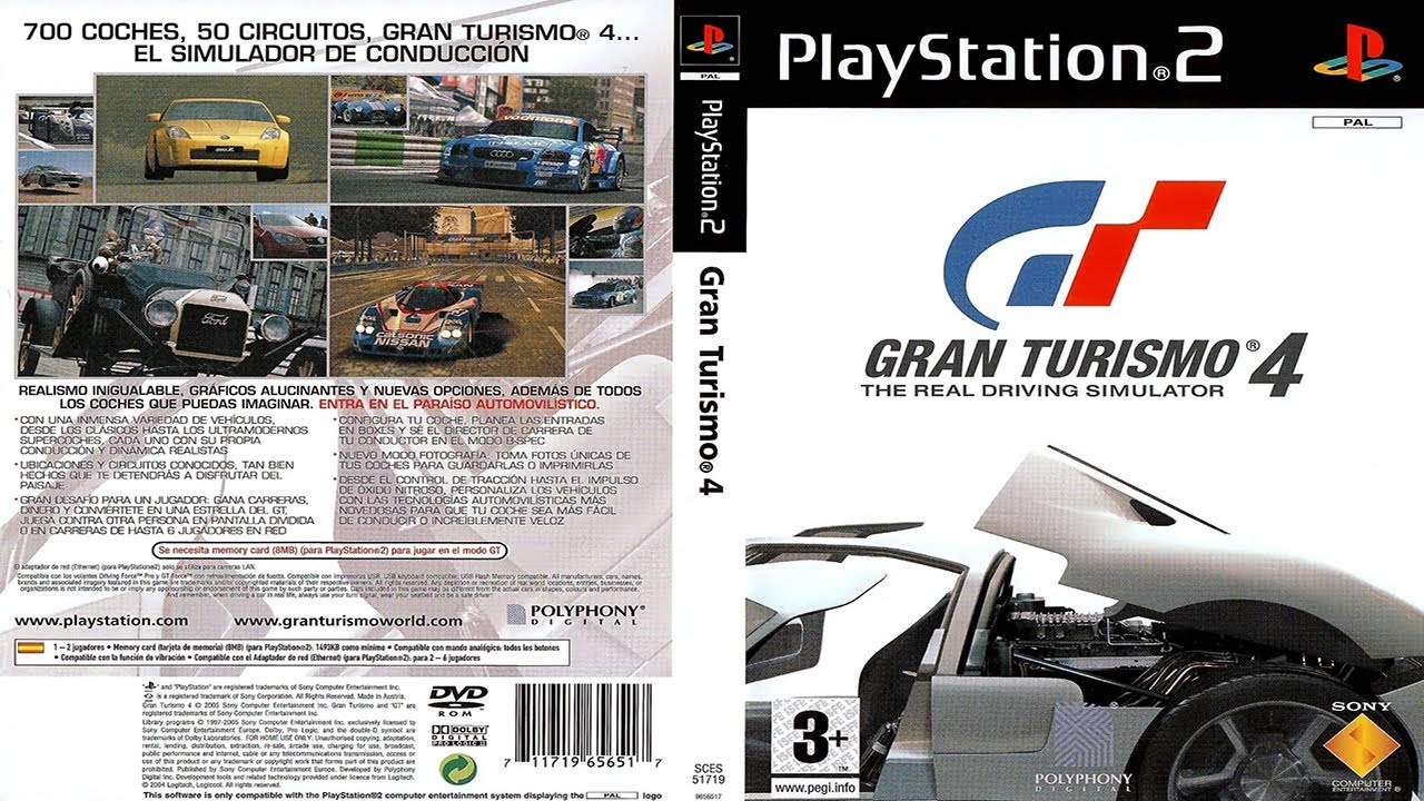 ✅ Gran Turismo 4 [Multi5] PS3 PKG