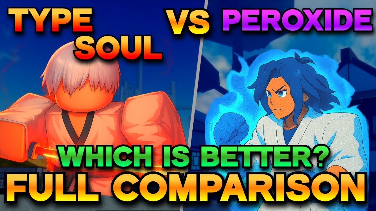 Полное сравнение Type Soul и Peroxide (что лучше?)