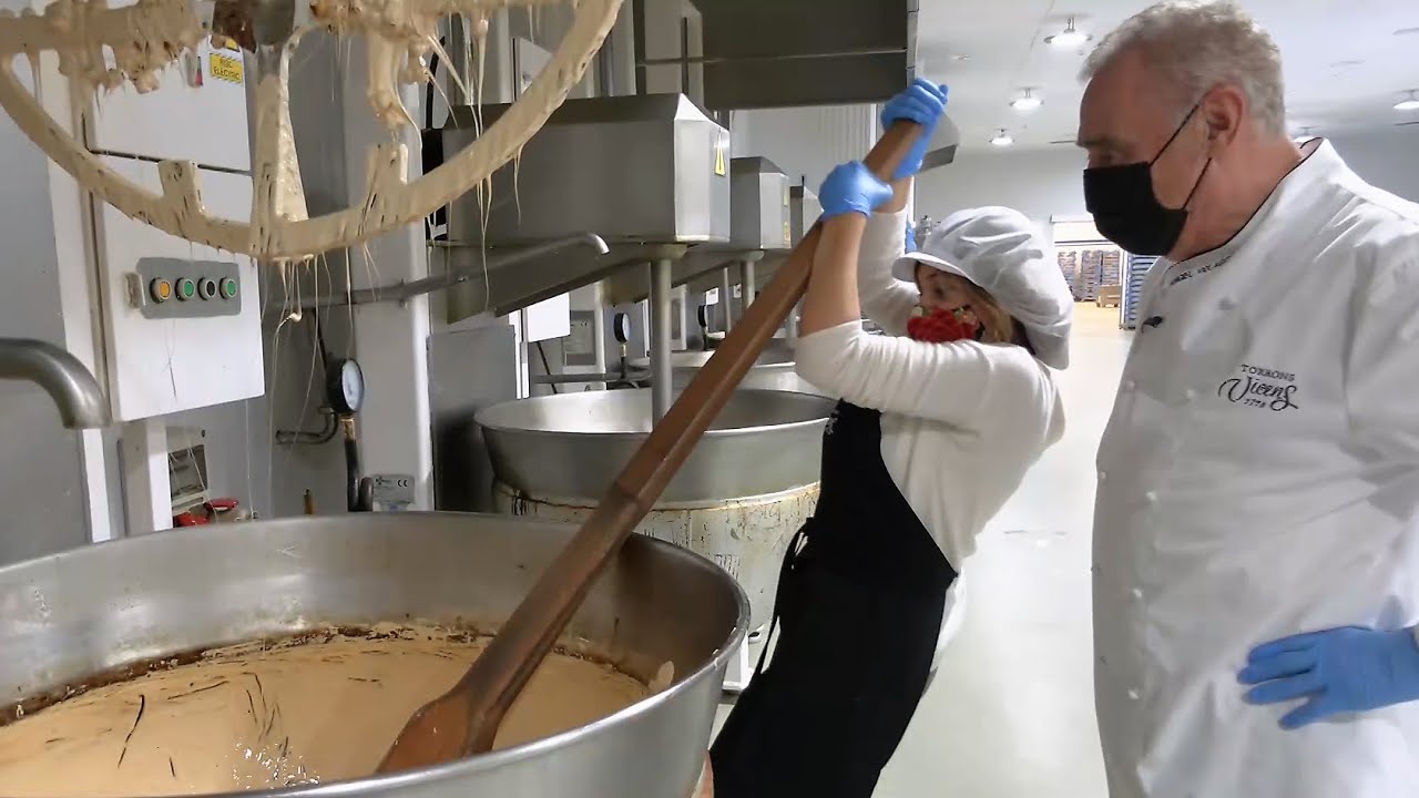 Turrón artesanal de Agramunt en Aquí la Tierra (TVE)