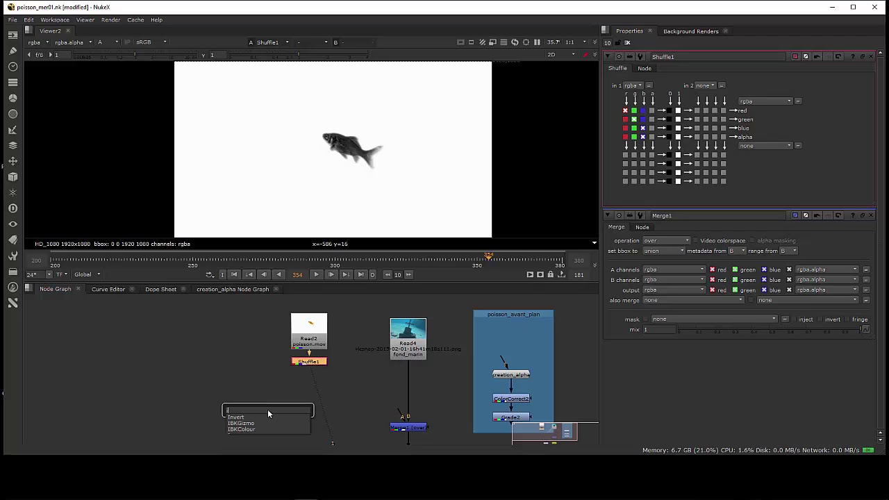 Tuto du jeudi : bases du compositing - Création Alpha (Nuke)