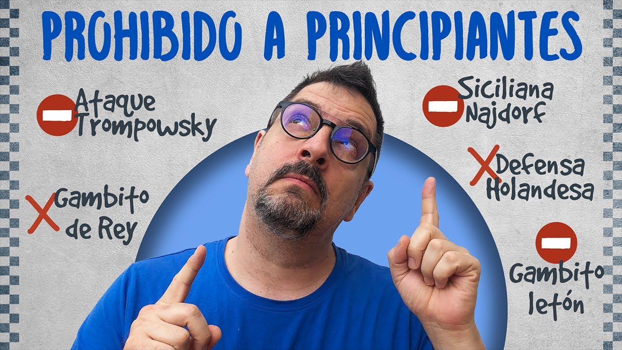 🚫 NO JUEGUES estas APERTURAS de AJEDREZ si eres PRINCIPIANTE
