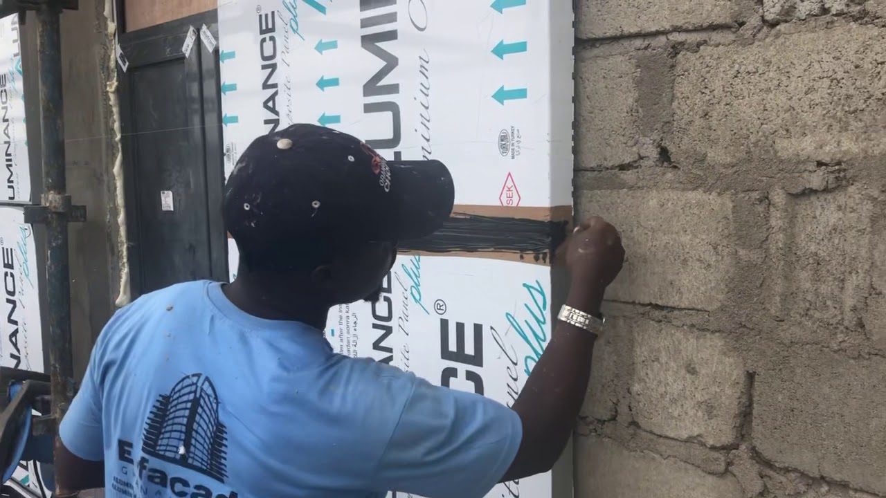 How to apply silicone on Alucobond gap to avoid water penetration