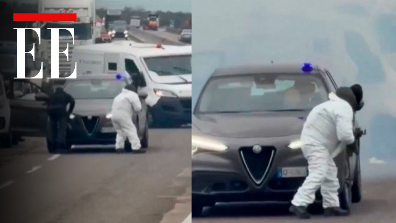 Asaltantes en Italia fingieron ser policías y volaron un furgón con explosivos | El Espectador