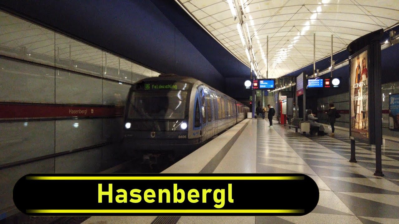 U-Bahn Station Hasenbergl - Munich 🇩🇪 - Walkthrough 🚶