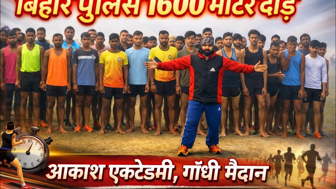 Bihar Police ✨️ Running 🏃🏻‍♂️ 